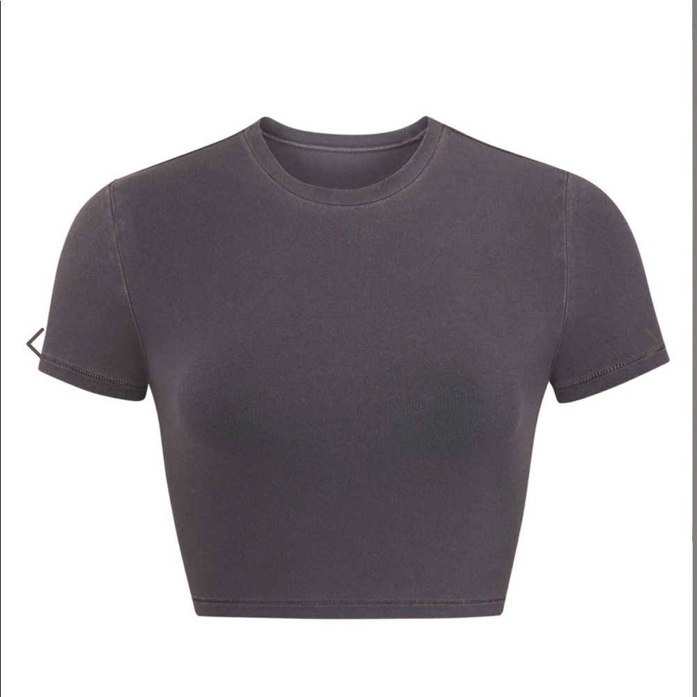 Skims Vintage Super Cropped Shirt